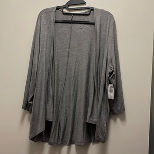 NWT Heather gray cardigan